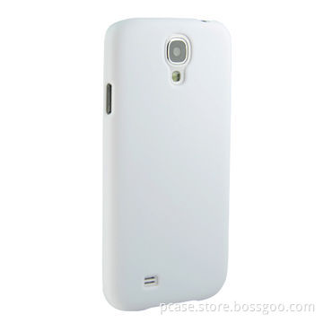 PC hard case for Samsung Galaxy S4, with rubber coating UV outside